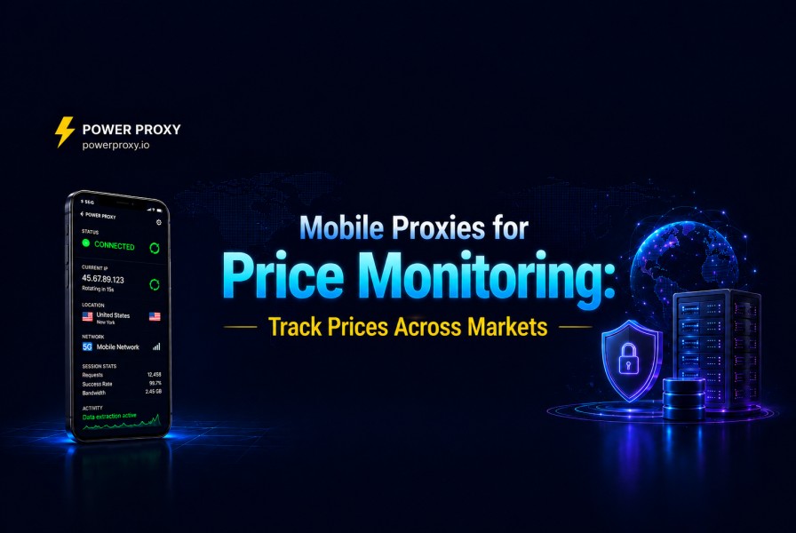 Mobile Proxies for Price Monitoring: Track Prices Across Markets