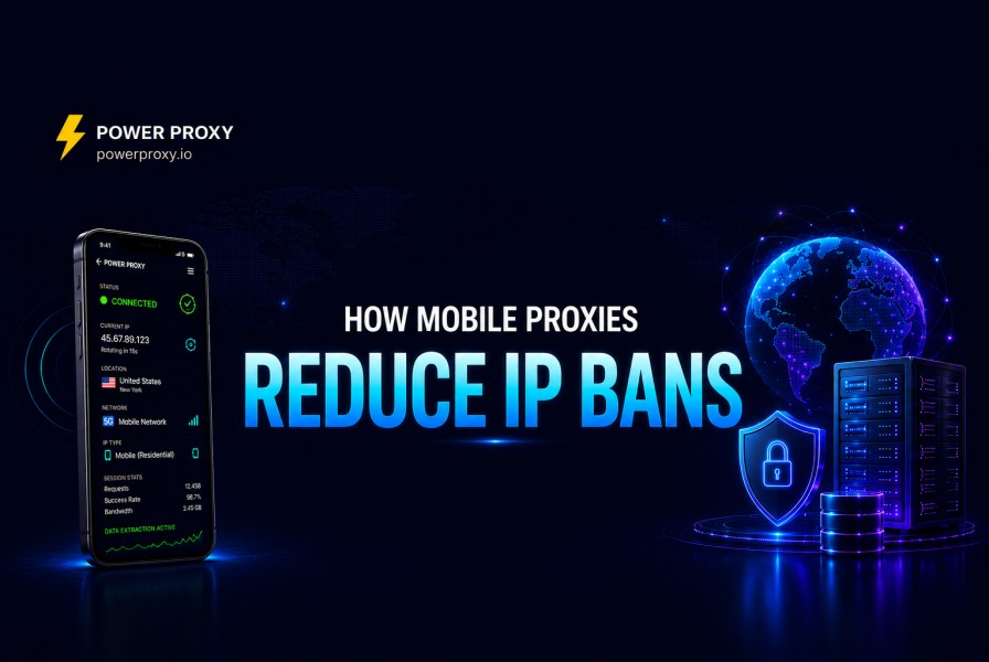 How Mobile Proxies Reduce IP Bans