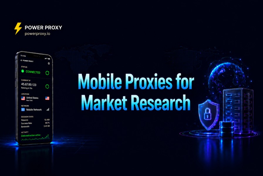 Mobile Proxies for Market Research: How to Collect Accurate, Geo-Specific Data at Scale
