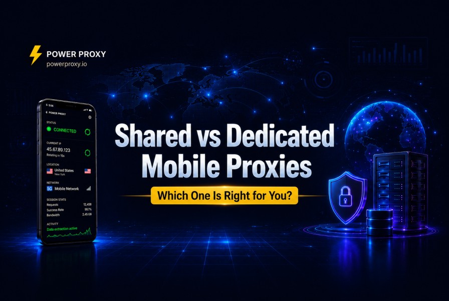 Shared vs Dedicated Mobile Proxies